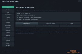Valheim: 英灵神殿 透视物品生成多功能修改器v1.0.2