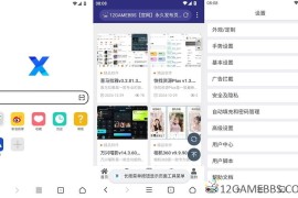 X浏览器v5.5.3谷歌版（极简体积小强大浏览器）