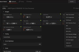 AMD Ryzen Master 3.0.1 中文版（锐龙超频）