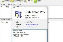 ReNamer Pro v7.8.0.3（批量重命名工具）
