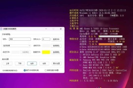 WinosInfo v10.2026.1.618 便携版（桌面硬件信息显示）