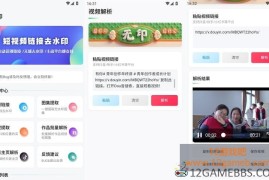 无印 v2.9.3 会员版_专业短视频去水印解析工具